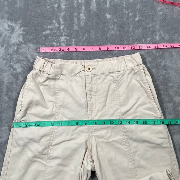 Vuori Coastline Pants Womens Small Milkweed Elastic Waist Drawstring Relaxed - Picture 6 of 9